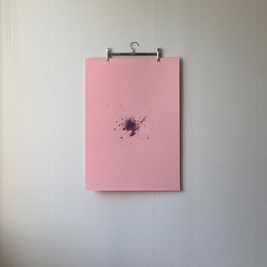 Det Bränns III – screen print