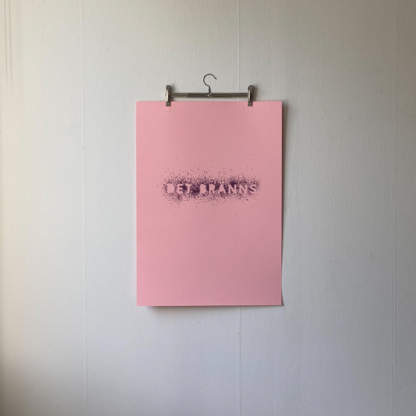 Det Bränns IV – screen print