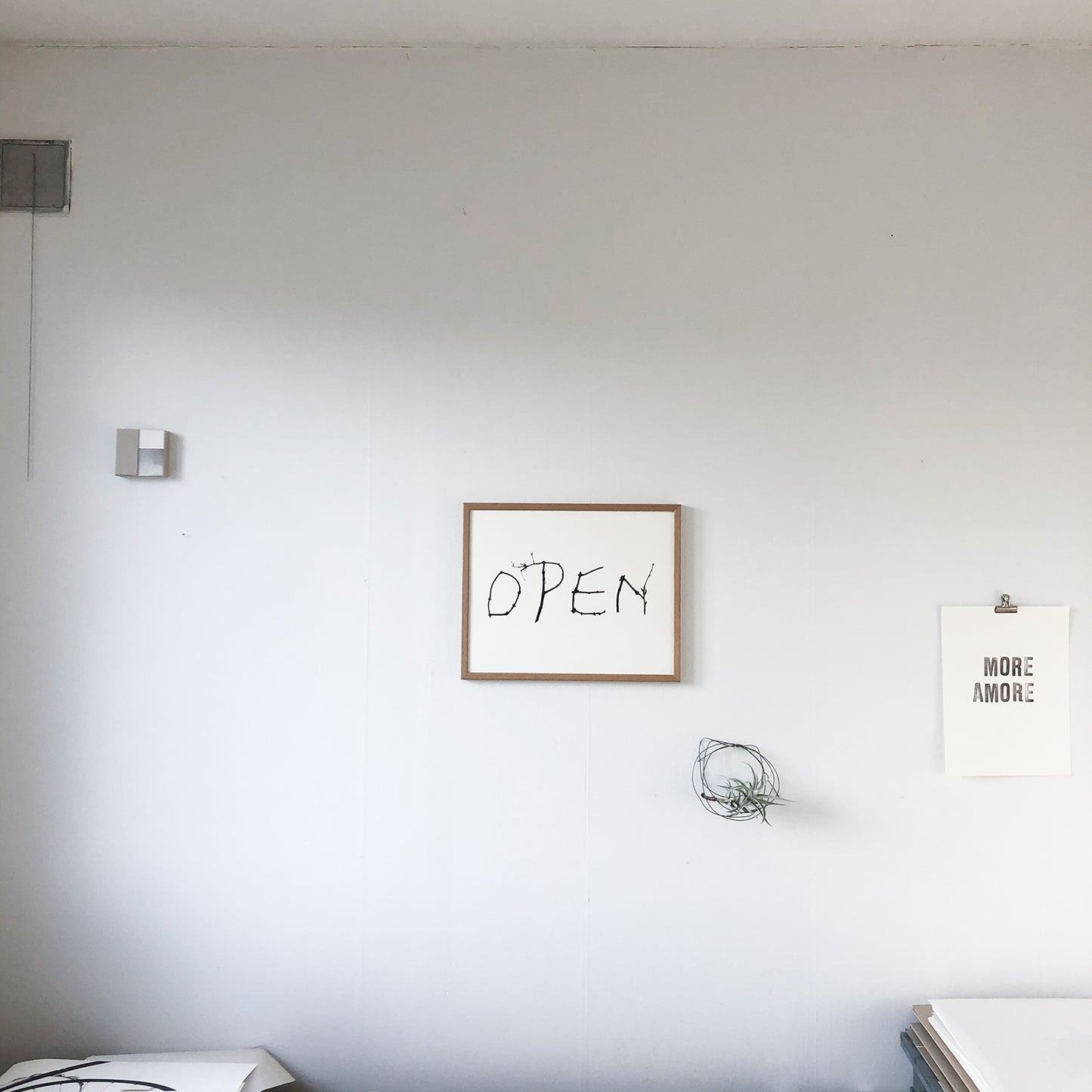 OFFEN (horizontal) - Siebdruck