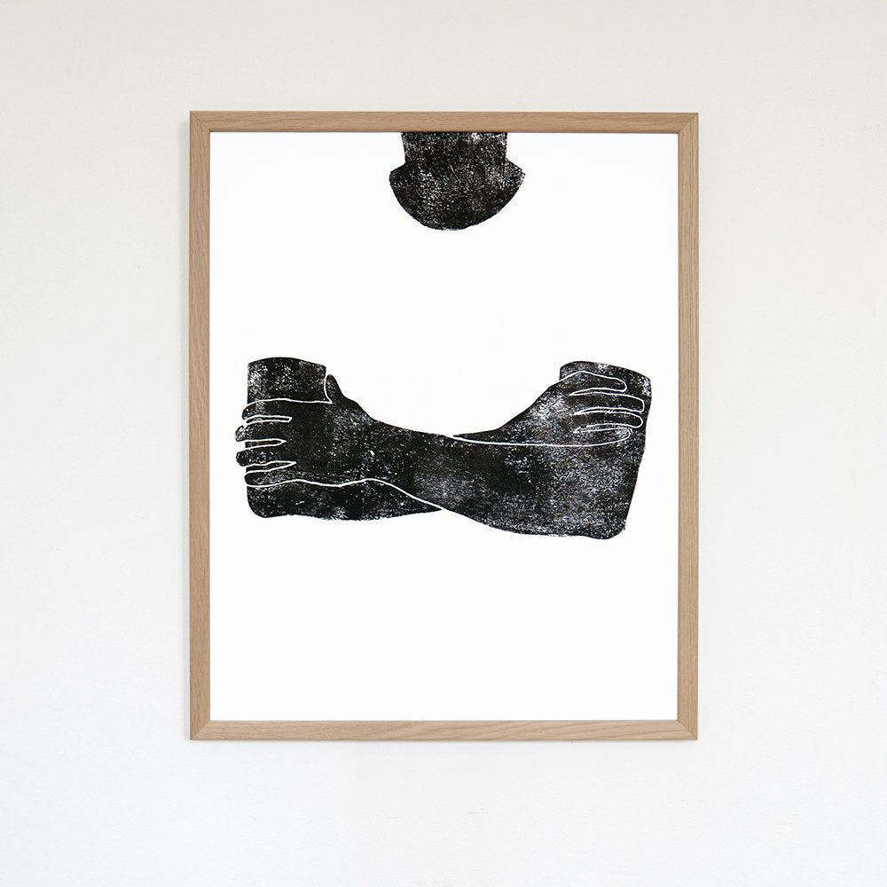 Bonnabränna – wood print