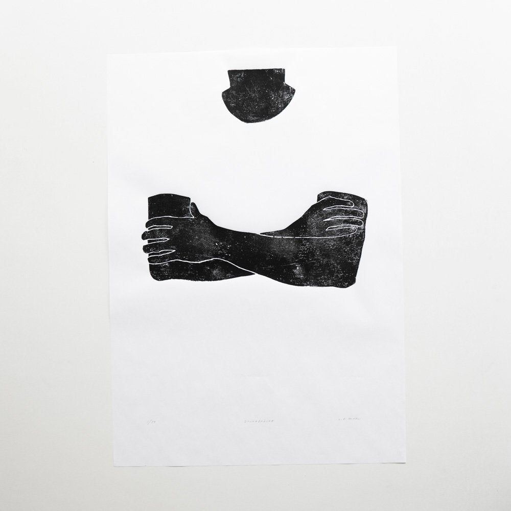 Bonnabränna – wood print
