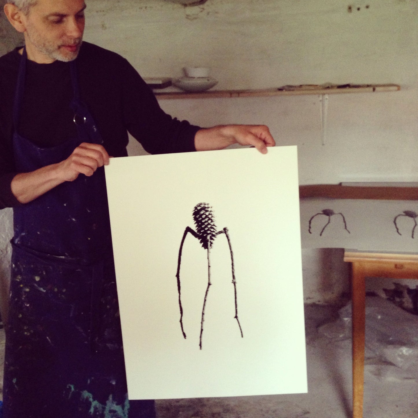 Jussi – M – screen print