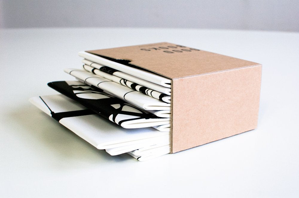 Jollygood Notizbücher - Box, 10er Pack