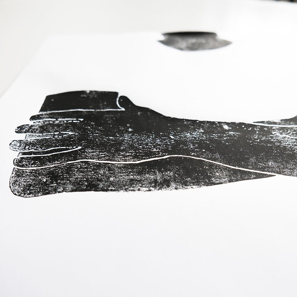 Bonnabränna – wood print