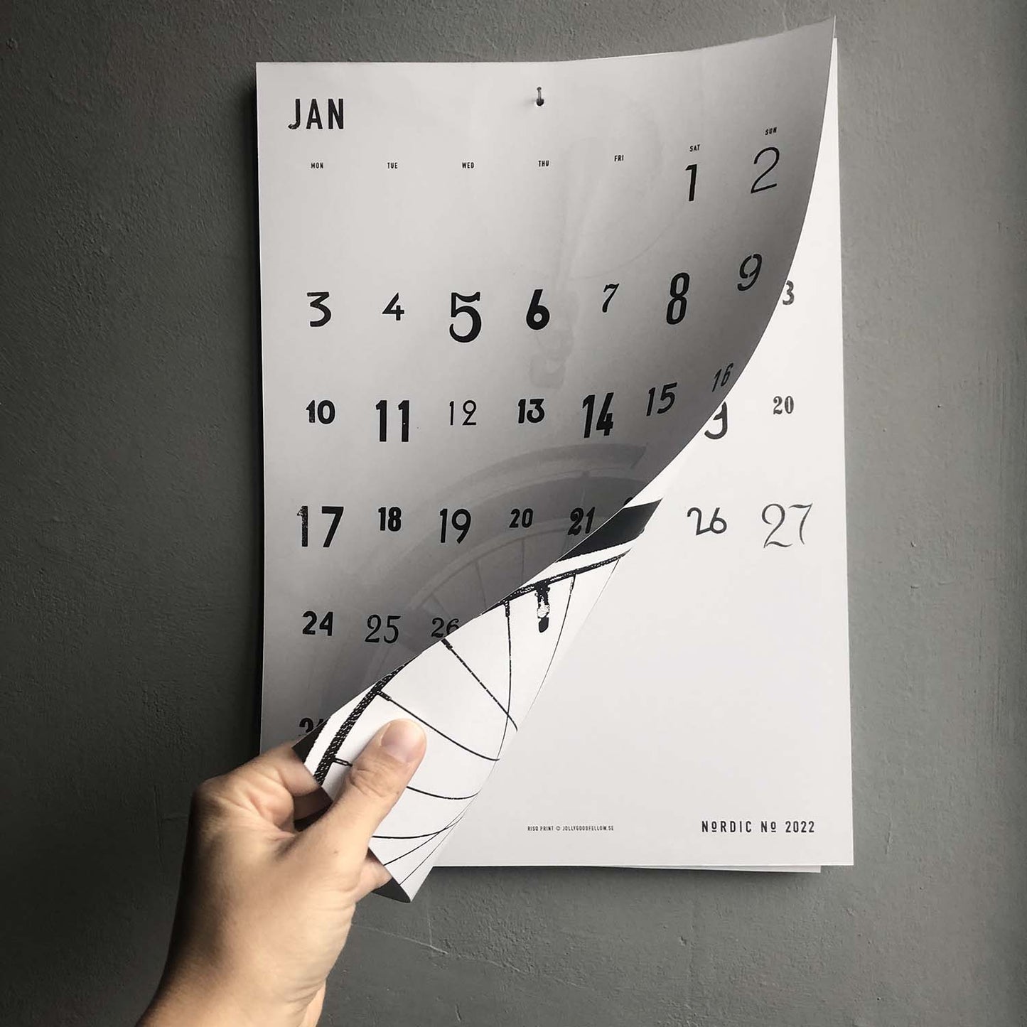 Nordic No 2022 Wandkalender