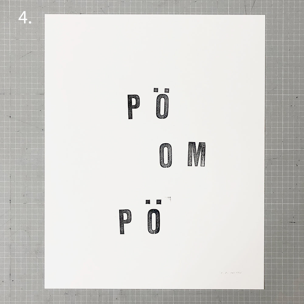 PÖ OM PÖ – blockprint