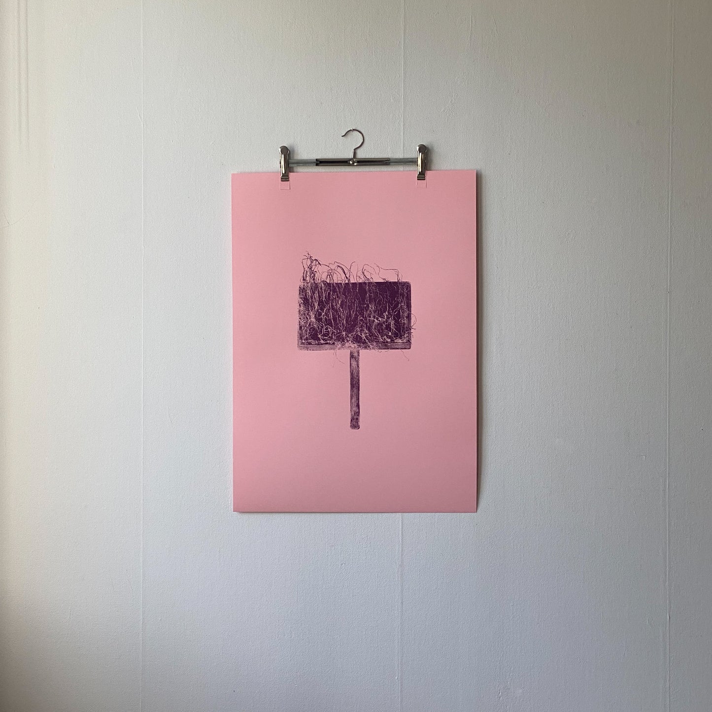 Det Bränns II – screen print