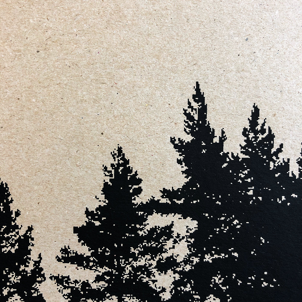 Pines M – Screen print