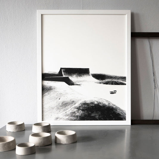 Concrete Landscape I – screen print