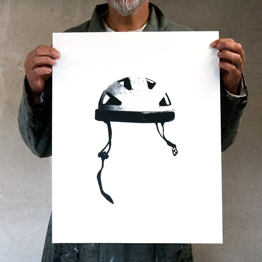 Helmet - screen print