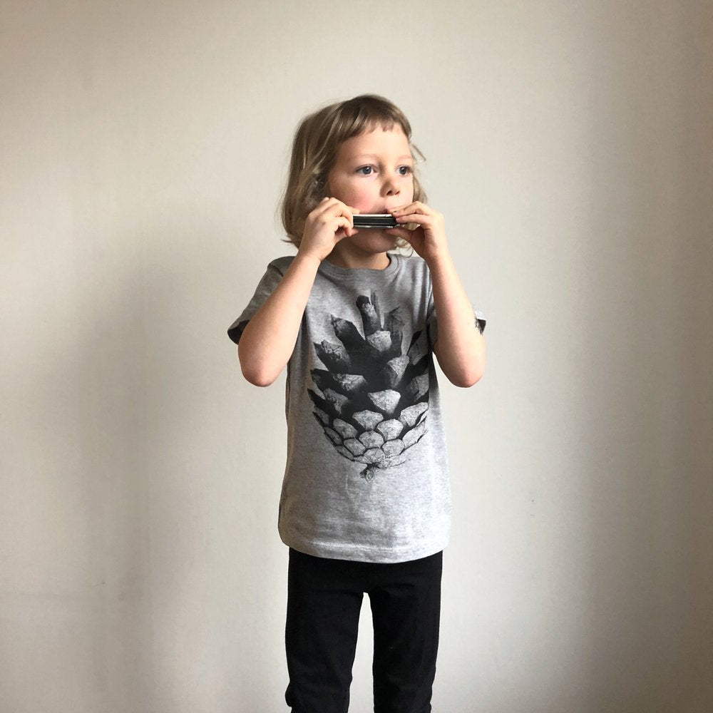 Kotten – kids t-shirt grey