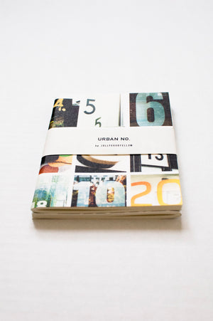 Jollygood Notebooks - numbers, pack of 2