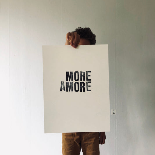 More amore – blockprint