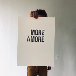 More amore – blockprint