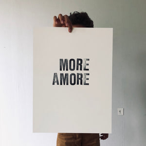 More amore – blockprint