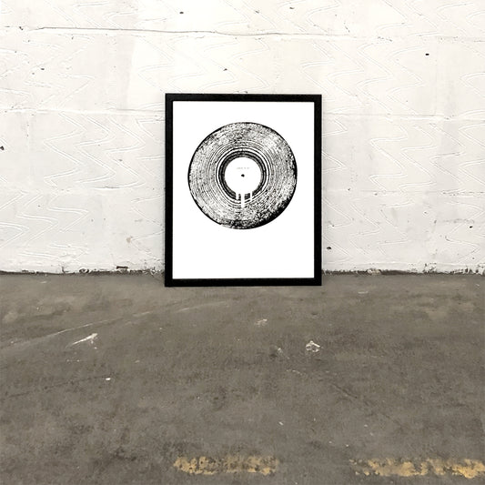 Long Play – screen print