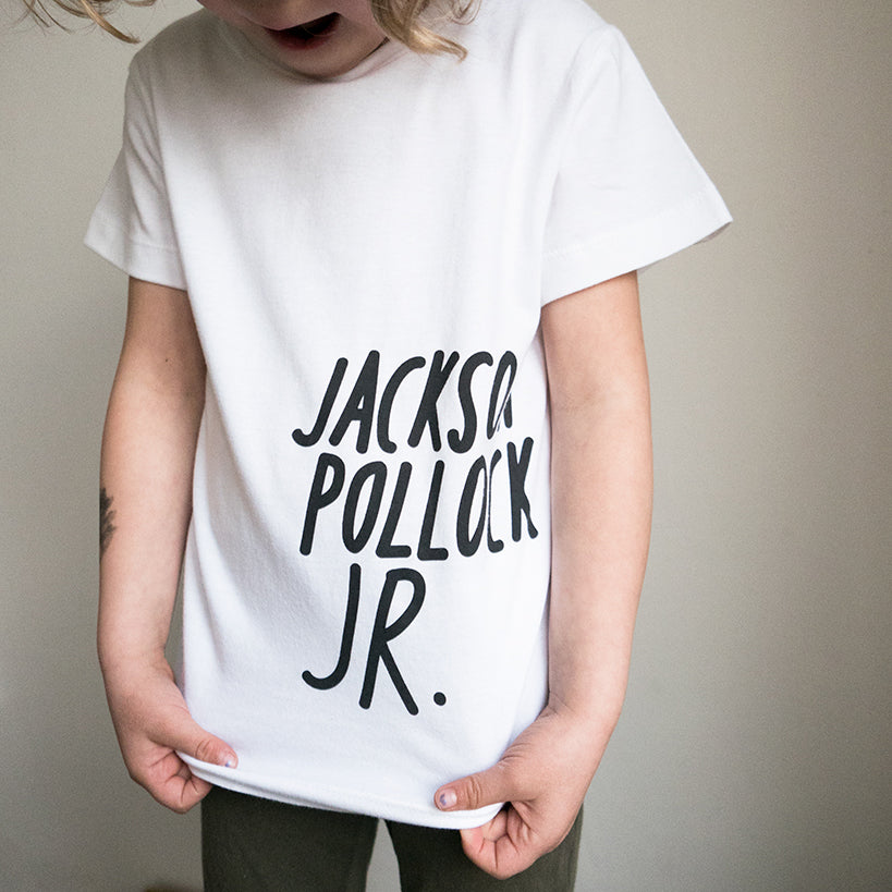 Jackson Pollock Jr – kids t-shirt